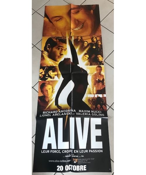 Alive - AFFICHE CINEMA ORIGINALE