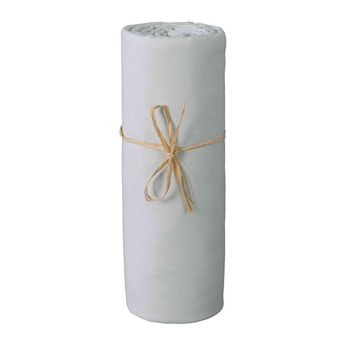 Drap housse Gris perle P'tit Basile 70x140cm