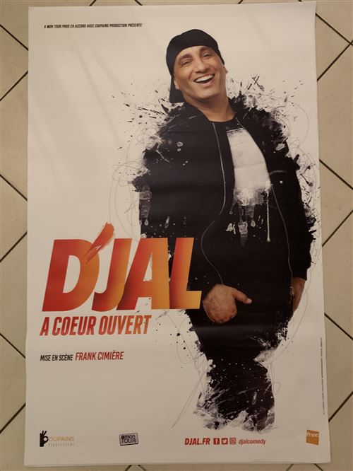 D'JAL - A Coeur Ouvert - 70x100cm - Affiche
