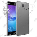 Coque Silicone + Verre Trempé Pour Huawei P Smart 2020 – Transparent Ultra-protection