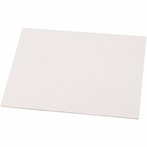 Creotime panneaux de toile 42 x 60 x 0,3 cm blanc 10 pièces
