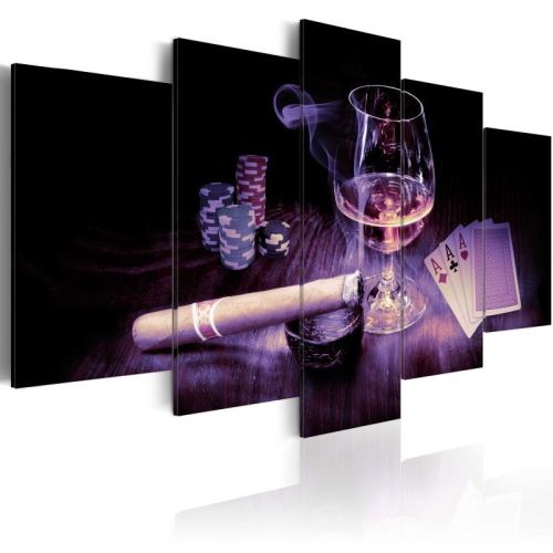 Tableau - Men's entertainment .Taille : 200x100