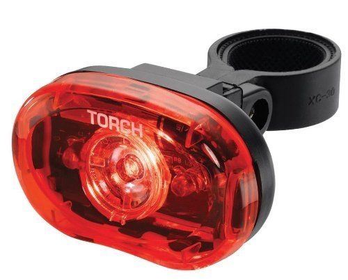 Torch feu arrière Tail Bright 0.5W led batterie rouge