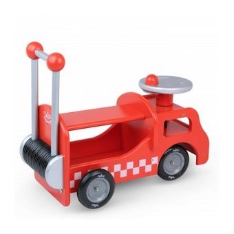 Vilac Camion Porteur Pompier Porteur b b Achat prix fnac