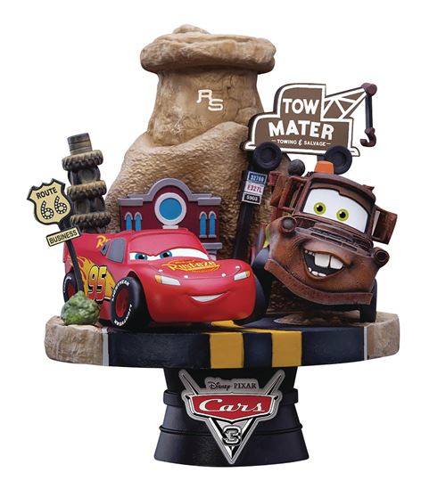 Beast Kingdom Toys Cars 3 D-Select PVC Diorama 13 cm Disney Dioramas