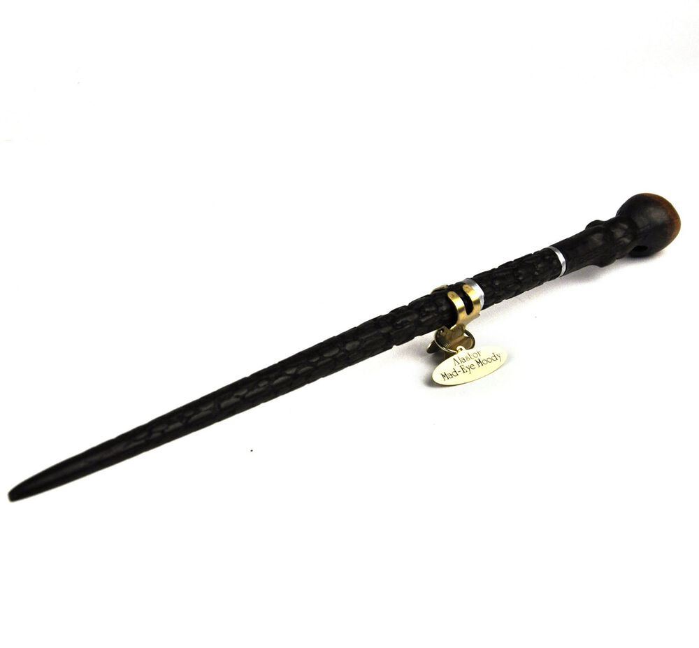 FÉENOMENN harry potter réplique baguette alastor maugrey dit fol oeil (boîte personnages