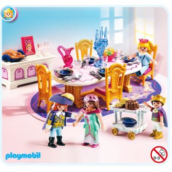 Playmobil princesse salle a manger