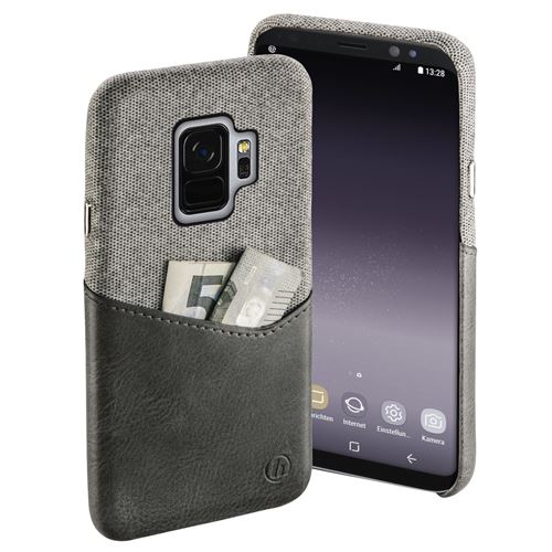 Coque de protection Gentle pour Samsung Galaxy S9, gris clair