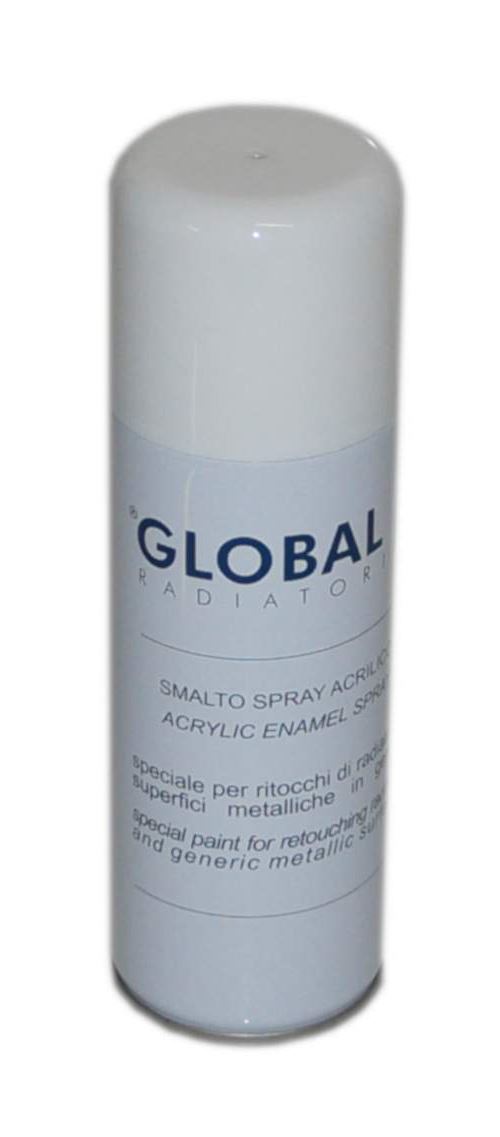 Bombe de peinture blanche 200ml GLOBAL référence 10.