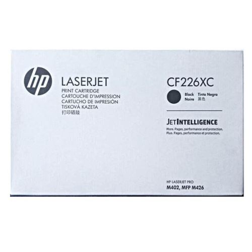 HP Toner/contrat 26X avec chariot noir LaserJet