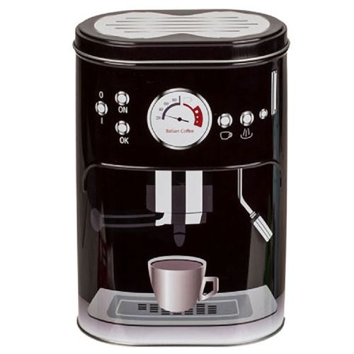 Boite aspect Percolateur métallique pour le café