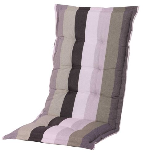 Madison Coussin de chaise à dossier haut Victoria 123x50 cm Vert kaki