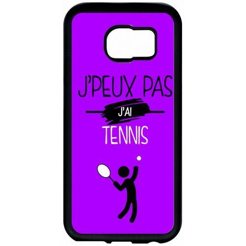 Coque samsung s6 j peux pas j ai tennis 7