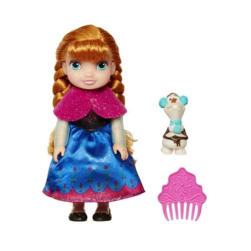 LA REINE DES NEIGES Poupée Anna 15cm + Figurine - Assortiment