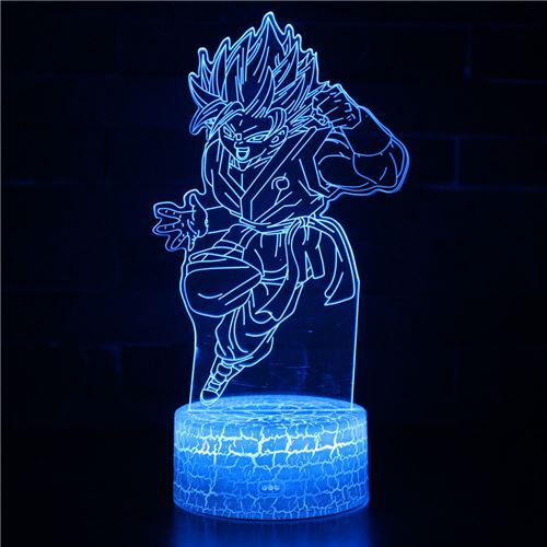 Stack Lampe 3D Tactile Veilleuses Enfant 7 Couleurs Avec Telecommande - Dragon Ball #82