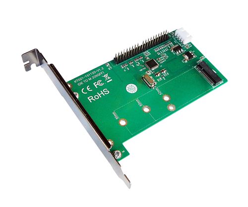 Adaptateur M2 (NGFF) vers IDE 3.5 40 broches Avec equerre de fixation