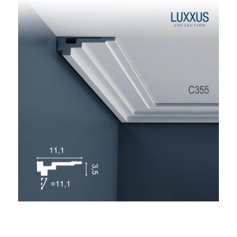 Orac Decor P8030 LUXXUS 1 carton complet 2 Corniches Moulures Cimaises | Leroy Merlin