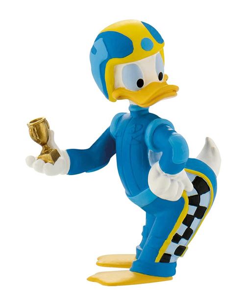 Bullyland Mickey Mouse Figurine Disney Junior Pilote de Course Donald, 15464