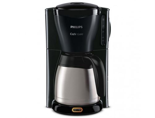 Philips Café Gaia HD7549 - Cafetière - 12 tasses - noir