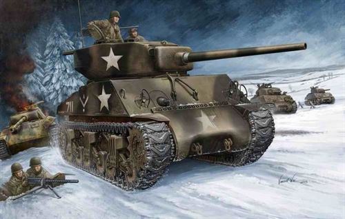 Hobby Boss US M4A3 76 W Débardeur Inc.Pièces Modèle-kit - 1:48 Neuf Ovp Astuce - Image 4