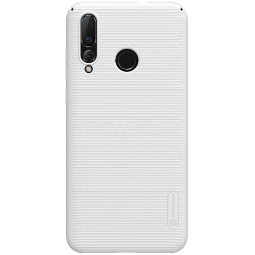 Coque en TPU bouclier super givré dur blanc pour votre Huawei Nova 4