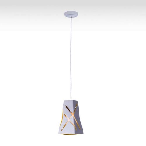 HOMEMANIA Lampe à Suspension Amelie Chandelier - de Plafond - Chrome en Métal, 13 x 13 x 120 cm, 1 x E27, 40W