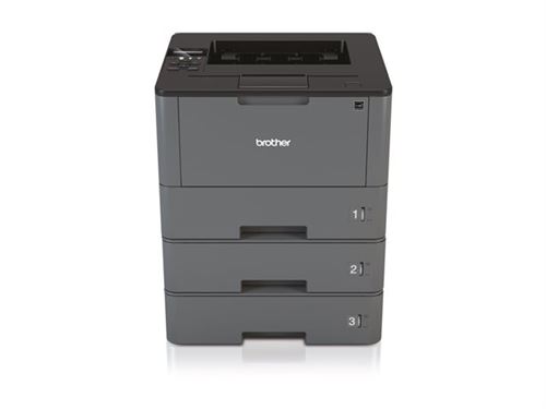 Brother Hl-L5100Dntt - Imprimante - Noir et Blanc - Recto-Verso - Laser - A4/Legal - 1200 X 1200 Ppp - Jusqu'à 40 Ppm - Capacité : 800 Feuilles - Usb 2.0, Lan - avec Brother Print Airbag For 200000 Pages