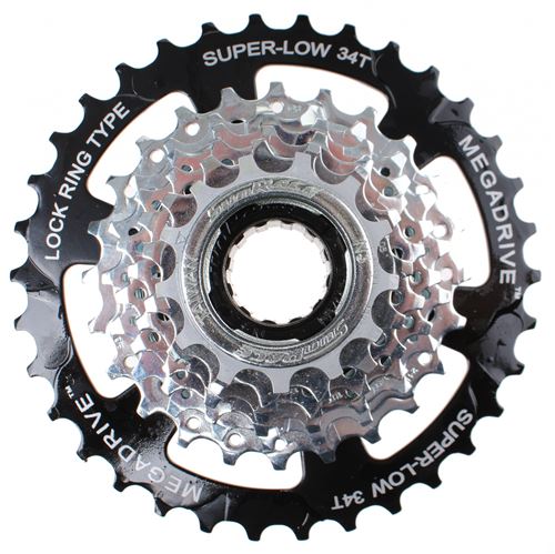 SunRace pion argent 13-34T 7S