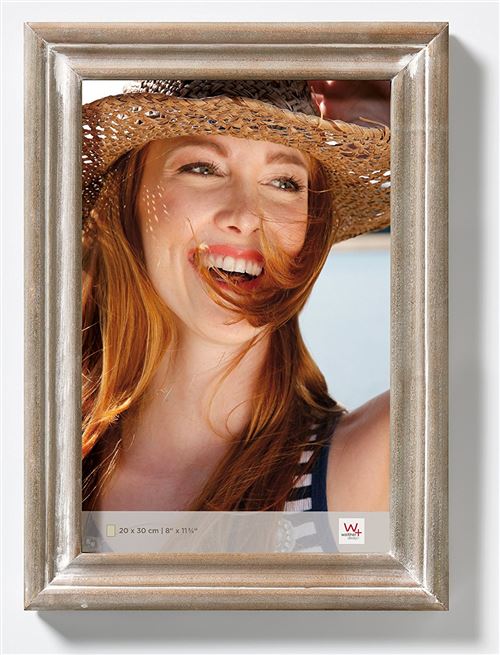 Walther design Cadre spécial portrait Dijon - 20x30 cm - brun