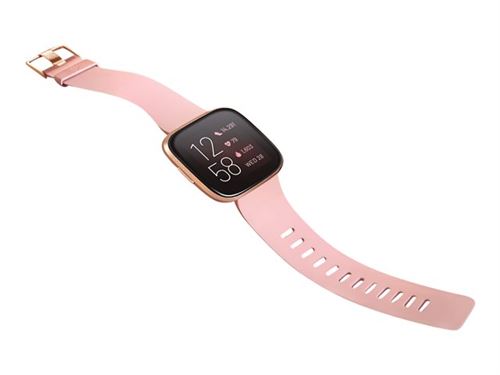 Petal Copper Rose Fitbit Versa Couleur Montre Connectée Fitbit