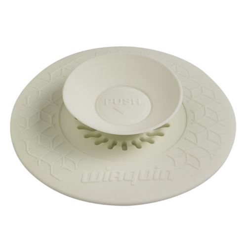 Wirquin Blanc Bouchon Universel 2 En 1 Pour Évier, Lavabo Et Baignoire Uppy - Image 3