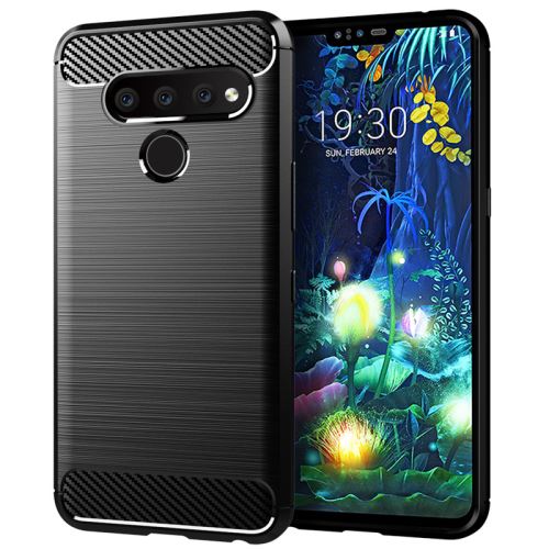 Etui Coque de protection durable souple pour LG V50 ThinQ - Noir