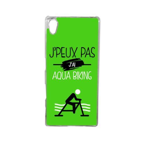 Coque j peux pas j ai aqua biking 4 compatible sony xperia z5 transparent
