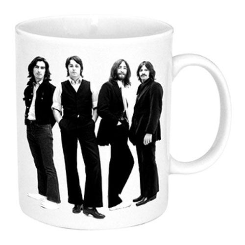Mug Beatles Black and White