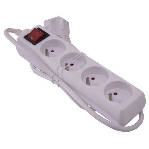 Bloc 4 prises + interrupteur 3g*1.0mm2 - I-Watts
