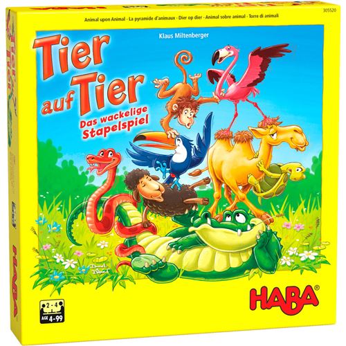 Haba Le jeu d'empilage bancal junior bois 30 pièces (de)