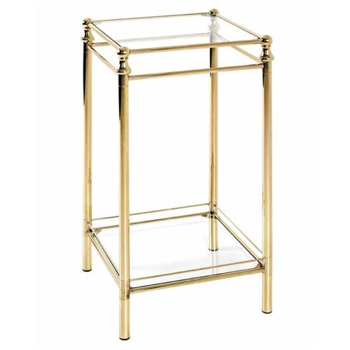 Paris Prix - Console Design laitonné 73cm Or
