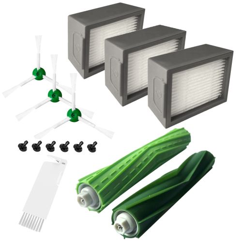Side Brosse et filtres Hepa et pour Brosse Core i7 iRobot Roomba + Core i7 / Core i7 plus E5 E6 E7