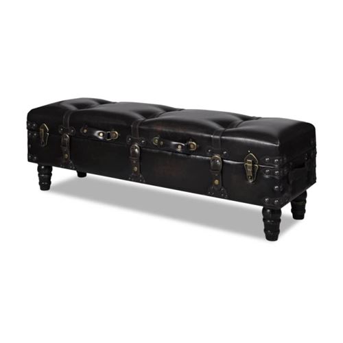 Long banc banquette coffre de rangement de stockage