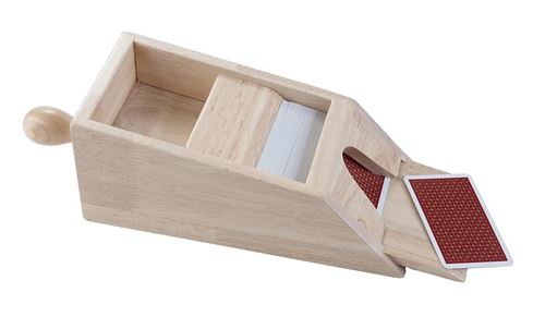 Longfield Games Porte-cartes en bois Black Jack 28 x 11,5 cm
