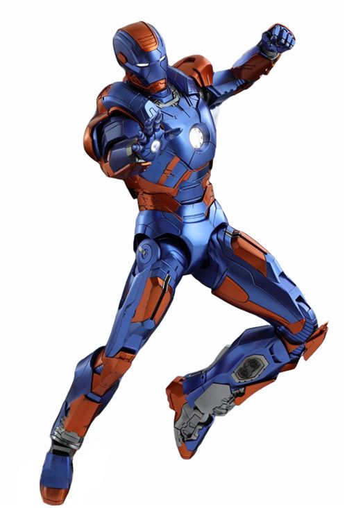 Figurine Hot Toys MMS371 Marvel Comics Iron Man 3 Iron Man Disco Mark 28 Figurine de collection a la Fnac