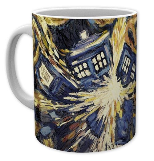 Tasse Doctor Who Tardis explosant