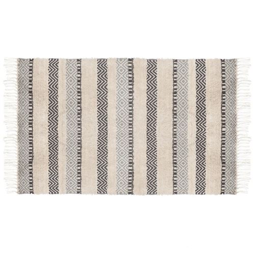 Tapis coton à franges Atmosphera