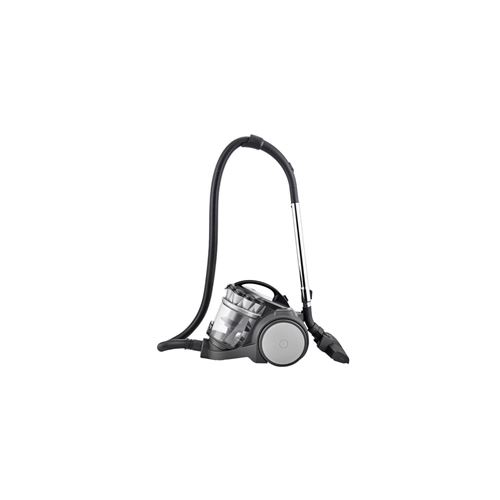 HARPER - RAPTOR_BLACK+GREY - Aspirateur sans sac Multi-Cyclonique - Classe A - 800W - 3L - Noir + Bleu