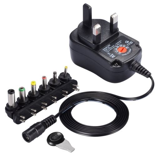 Universal AC / DC Alimentation Plug Adapter Adaptateur Chargeur 3v 4.5v 6v  7.5V 9v 12v - Chargeur pour téléphone mobile - Achat & prix