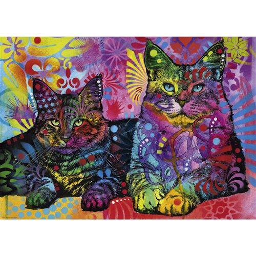 Heye - PUZZLE 1000P DEVOTED 2 CATS HEYE -
