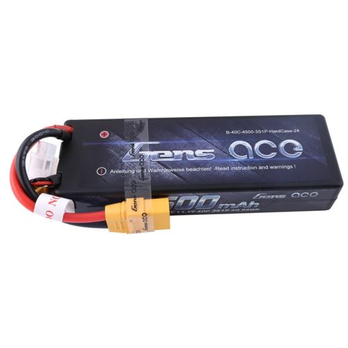 Gens ace Lipo Hardacse Voiture 4500mAh 3S1P 11.1V 40C #24