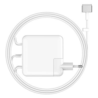 Chargeur mural MagSafe 2 pour MacBook Pro Retina 13'' 60W Rapide A2-60 LinQ Blanc - 1