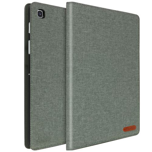 Etui pour Samsung Galaxy Tab S5e Porte-cartes Fonction Support Gris