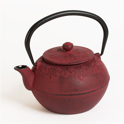 Théière En Fonte Flora 1,2 L Rouge Trend'up